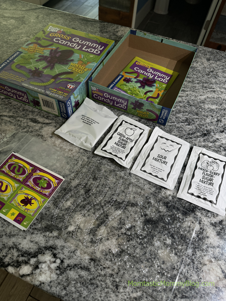 DIY Gross Gummy Candy Lab Review Momtastic Mommy Blog